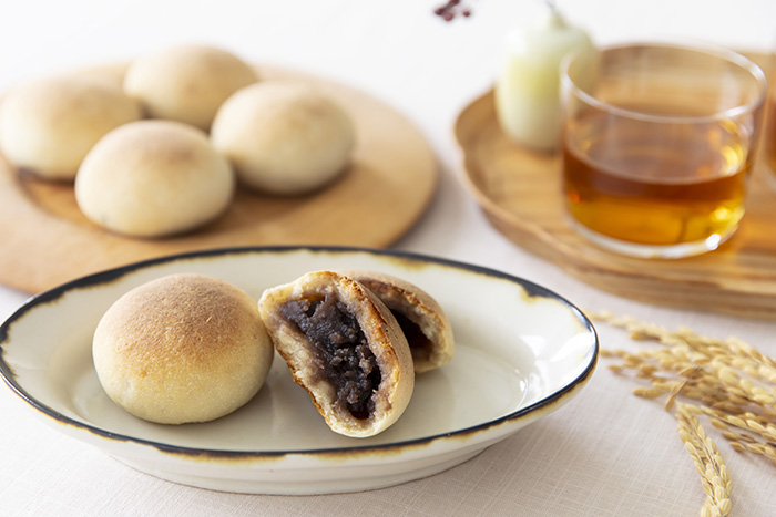 もっちり米粉の贅沢ミニこしあんパン